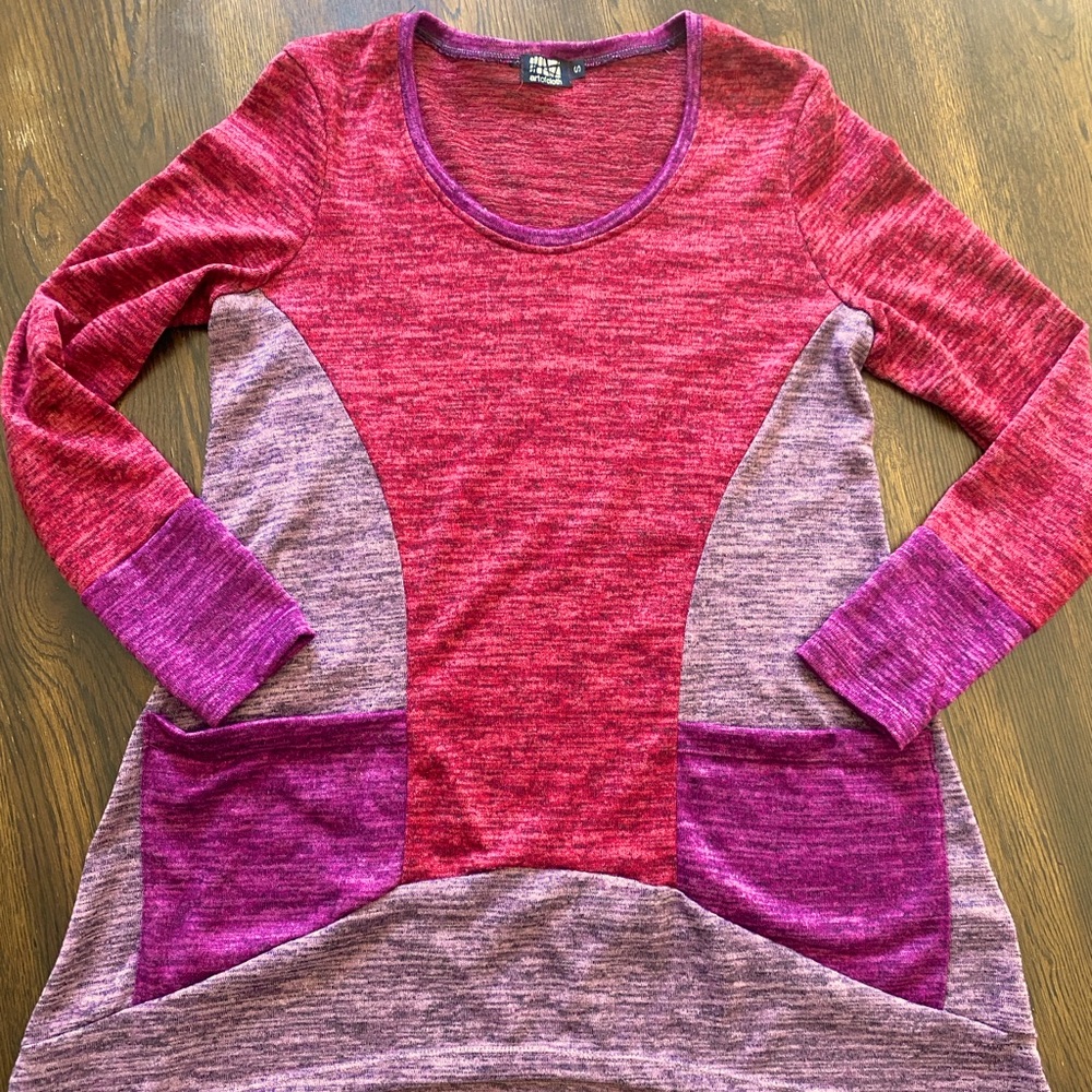 The Art Of Cloth Color Block Tunic - image 1